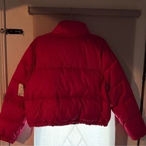 Vibrant Pink Puffer Jacket